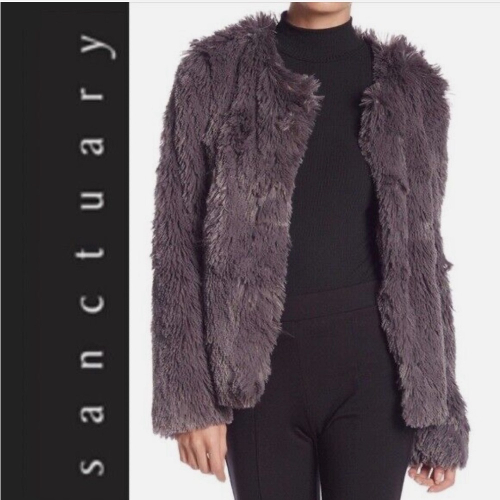 Anthropologie Sanctuary Stella Coat